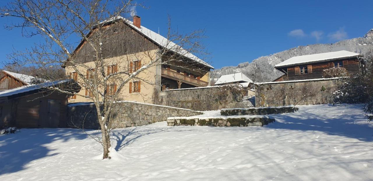 La Belle Des Praz Vila Mieussy Exterior foto